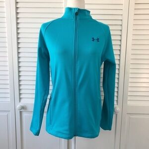 Under Armour Blue Zip Up Jacket Size Small